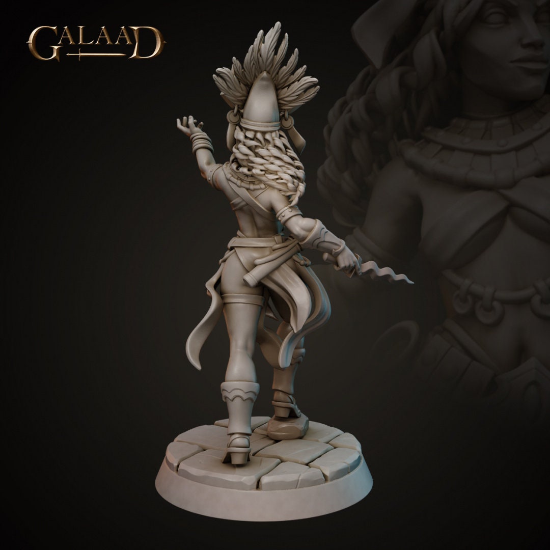 3 Female Aztec Bundle - in 8k - by Galaad
