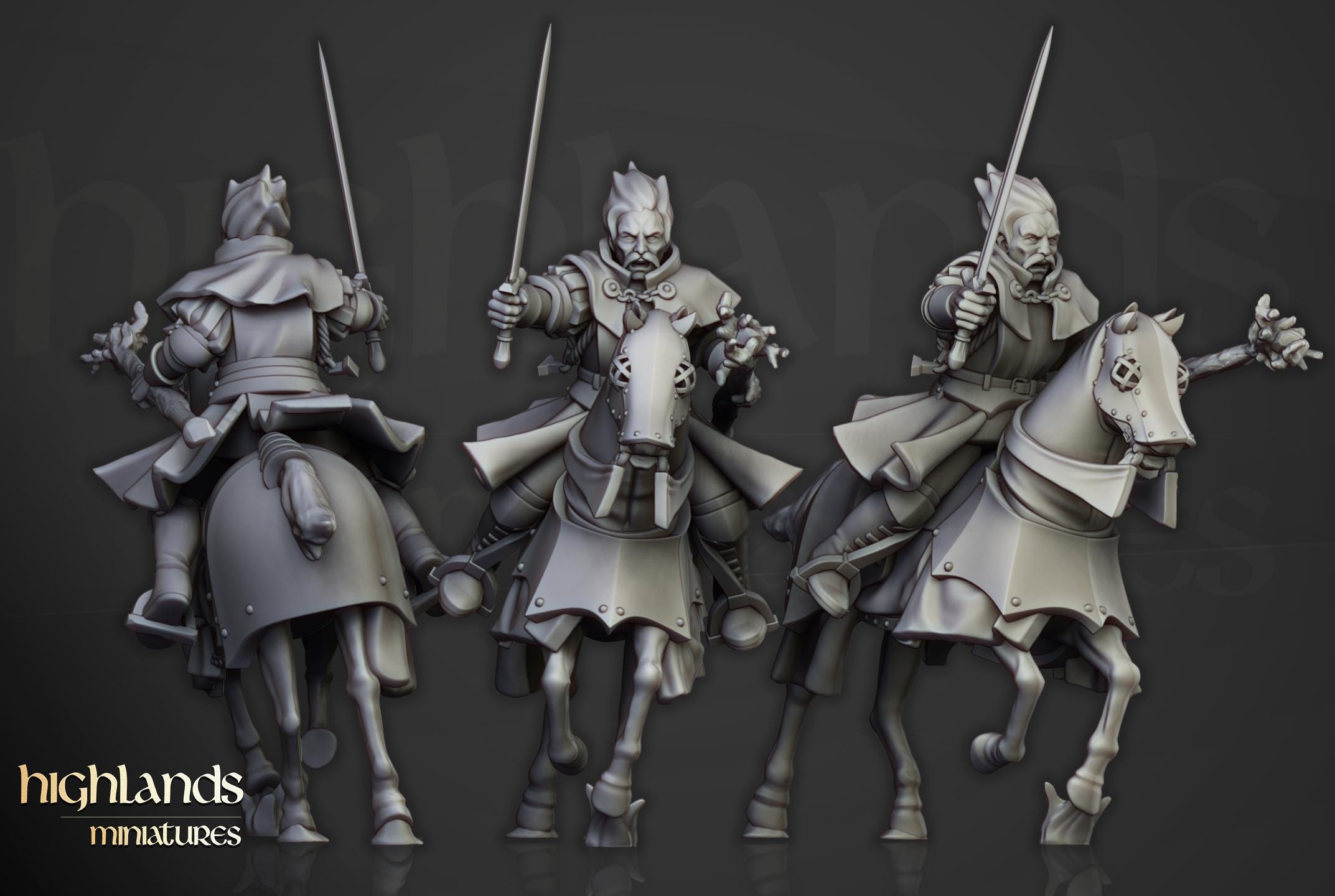Battle Wizard  - in 12k- by Highlands Miniatures