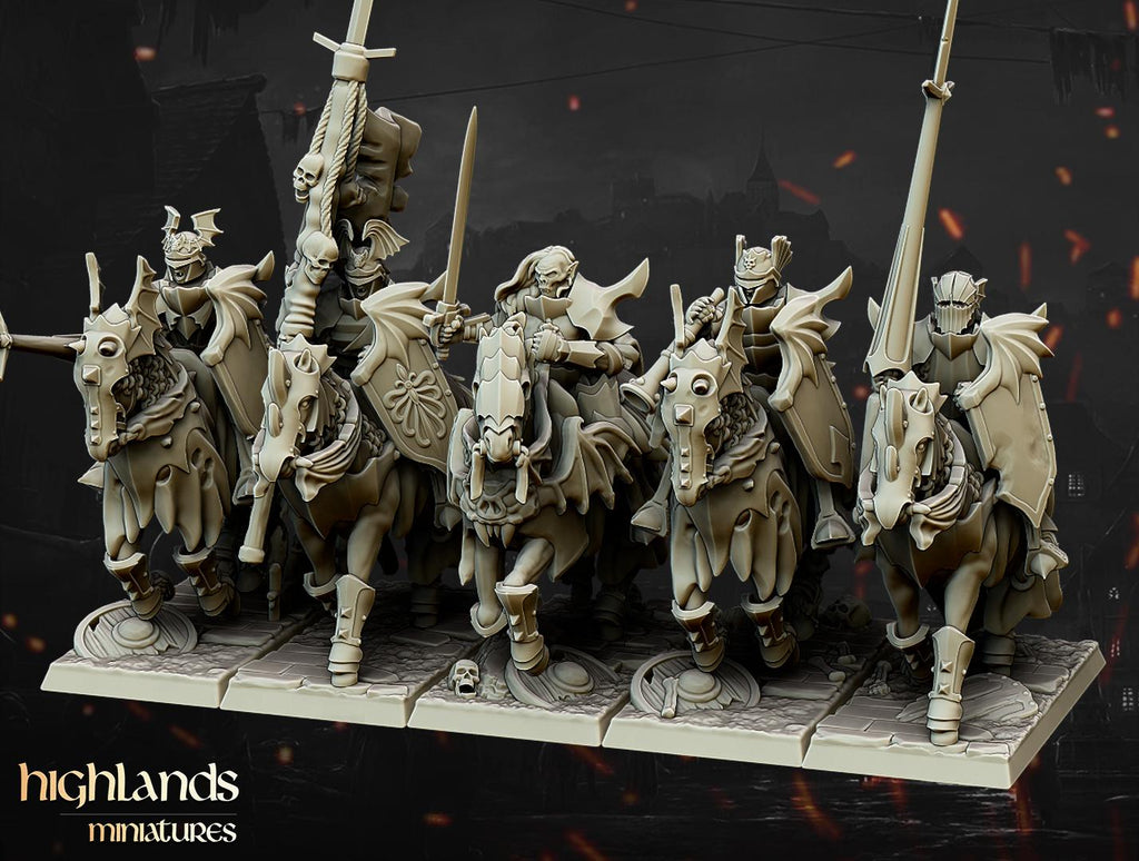 Vampire Knights  - in 12k- by Highlands Miniatures