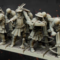 Medieval Crossbowmen - in 12k- by Highlands Miniatures