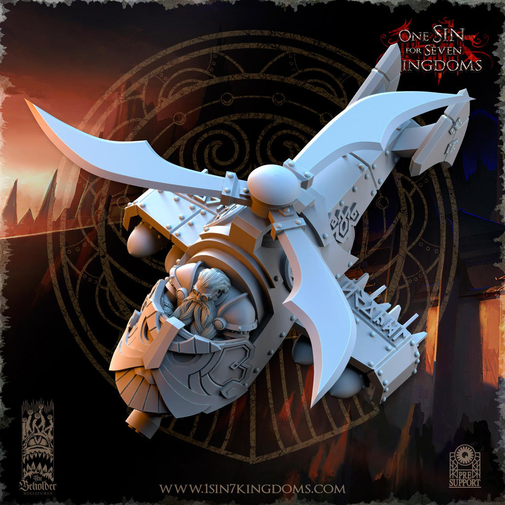 Dwarven Kingdoms Grievance Redeemer - in 12k- by TheBeholderMiniatures