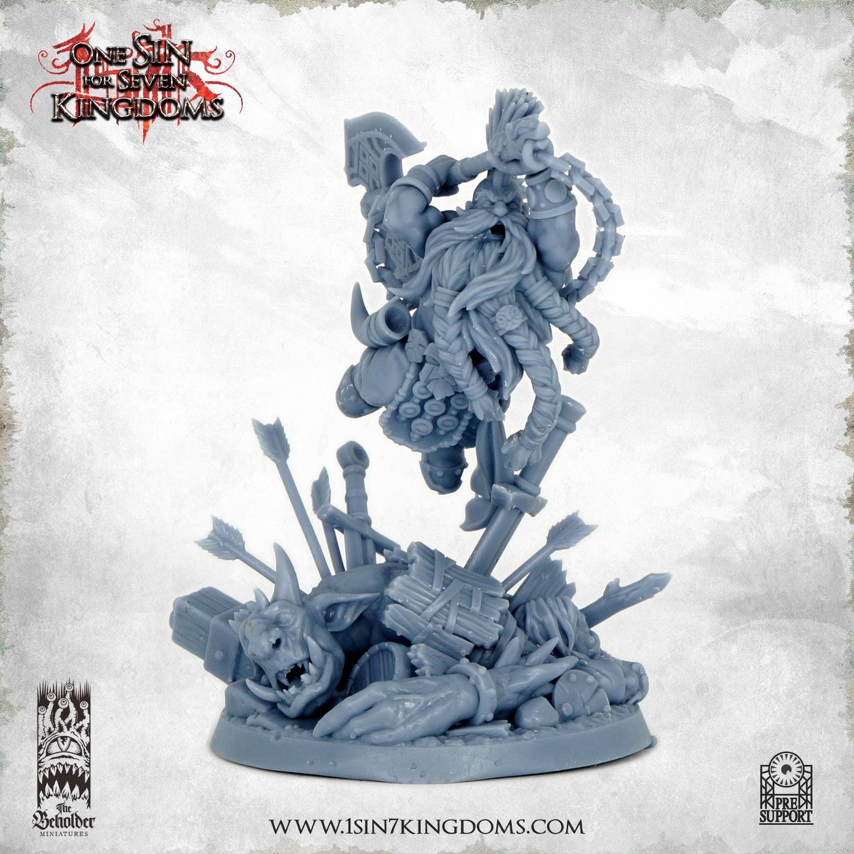 Glaruck "Possessed" Graymil - in 12k- by TheBeholderMiniatures