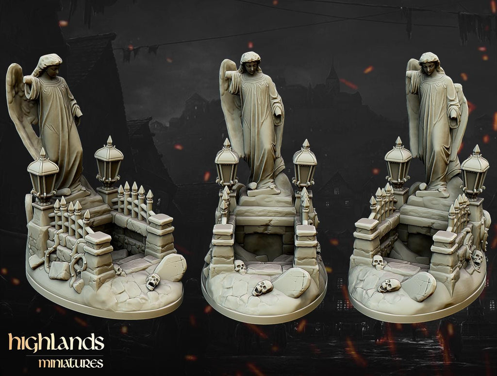 Lady Violet, the Spectral Widow  - in 12k- by Highlands Miniatures