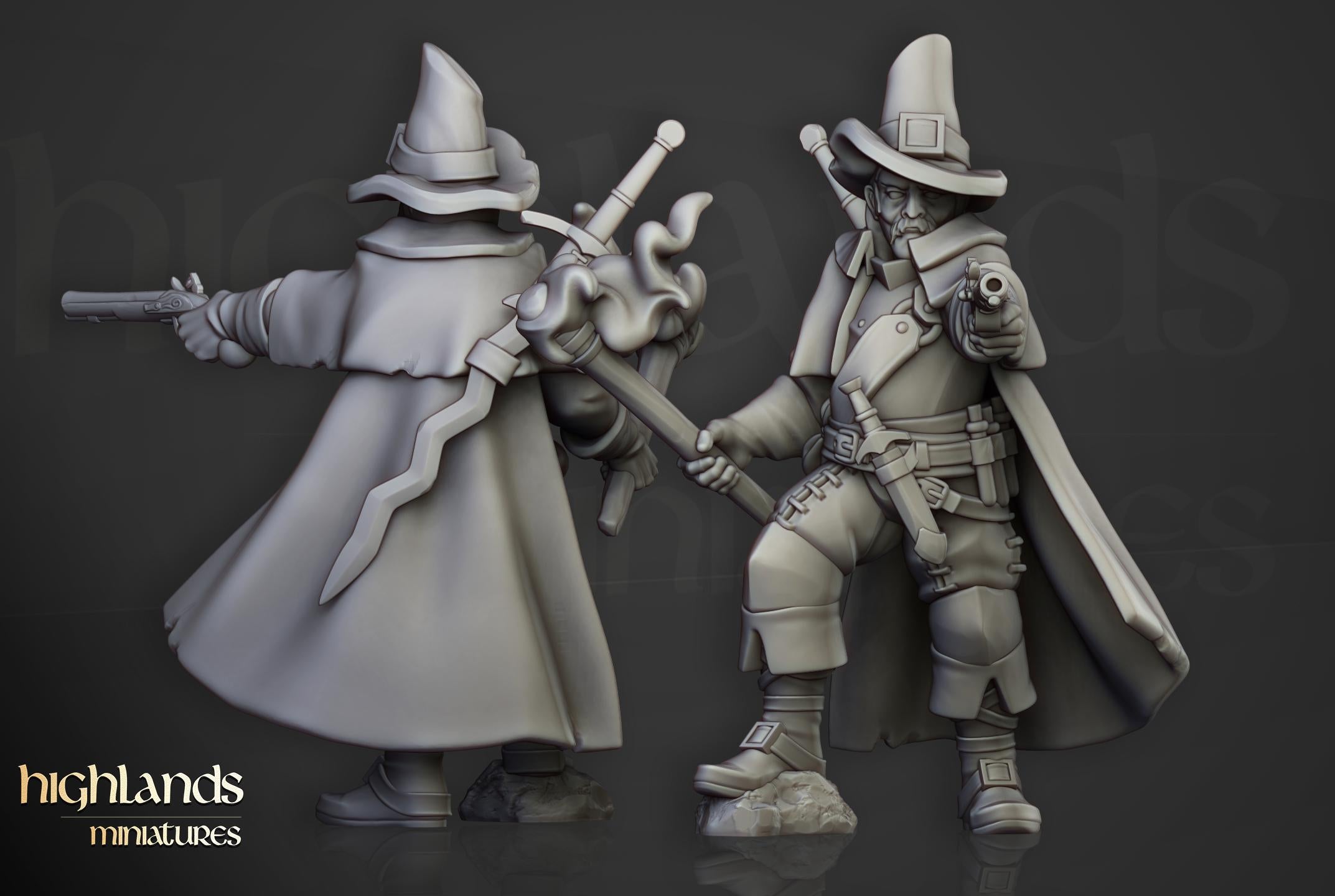 Inquisitorial Band 9 models - in 12k- by Highlands Miniatures