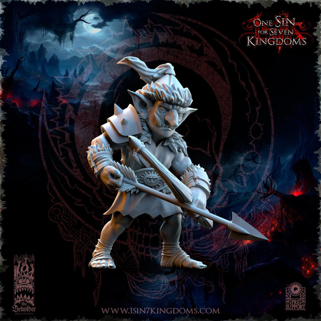The Black Horde Goblins Desert Archers - in 12k by TheBeholderMiniatures