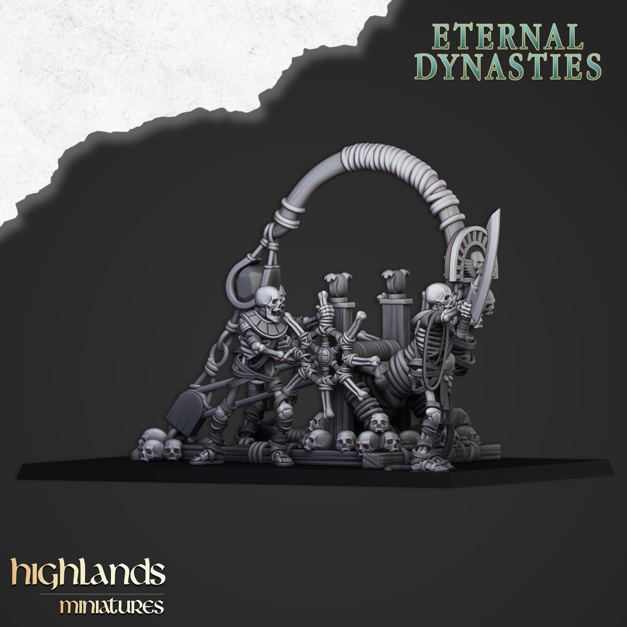 Ancient Stonethrower - in 12k- by Highlands Miniatures