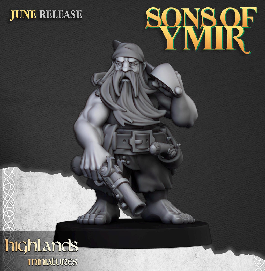 Dwarf Pirates - in 12k- by Highlands Miniatures