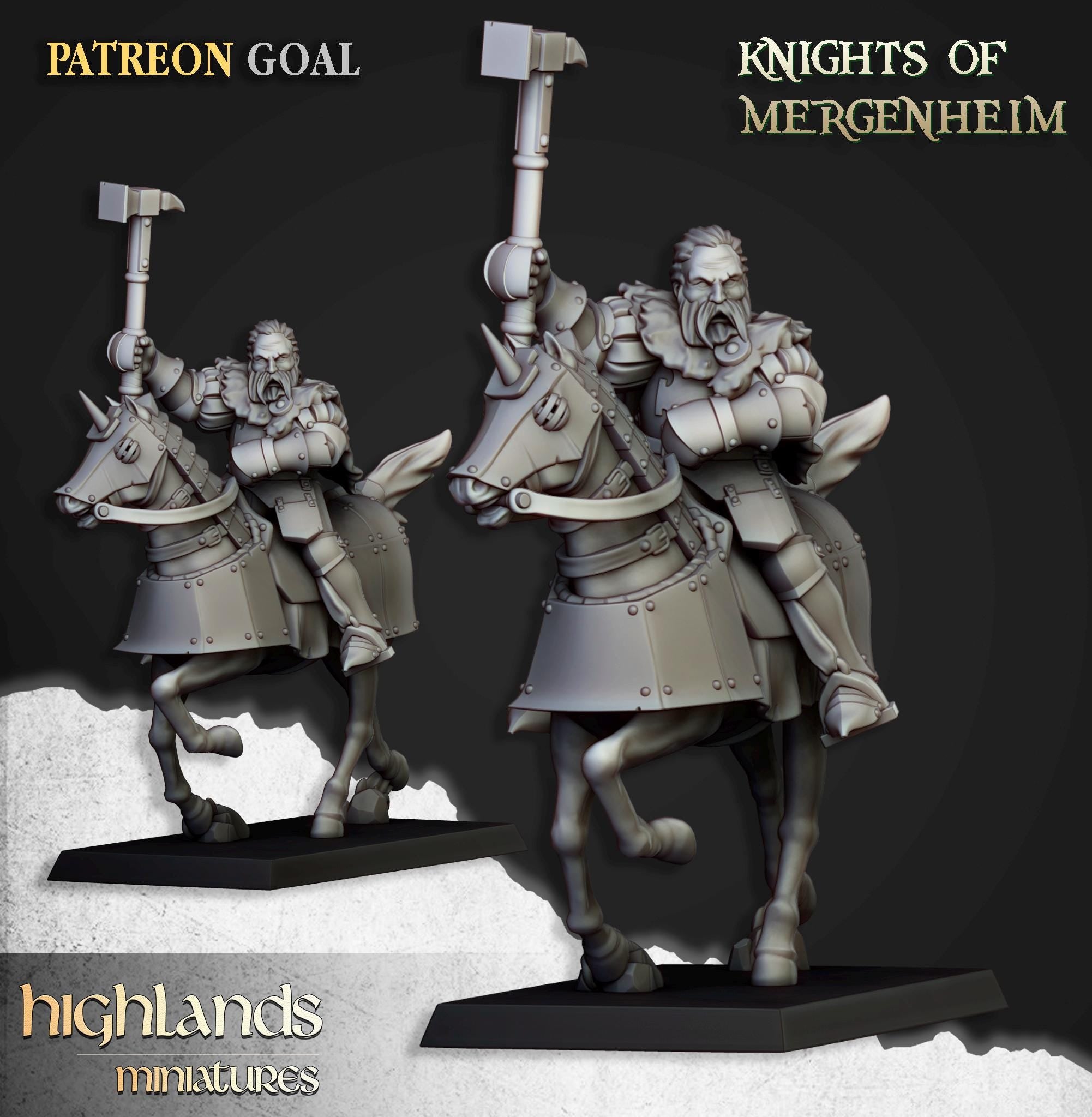 Knights of Mergenheim - in 12k- by Highlands Miniatures