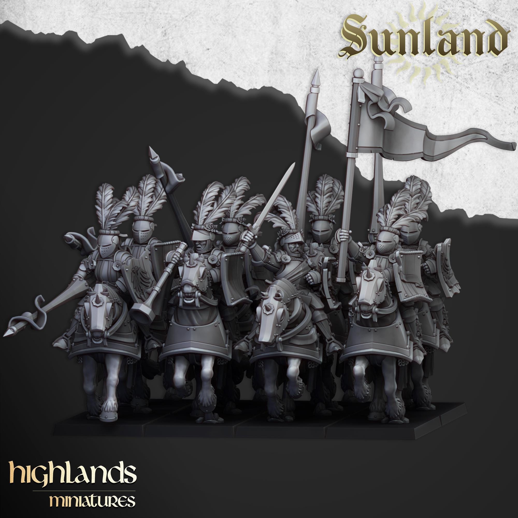 Sunland Knights - in 12k- by Highlands Miniatures