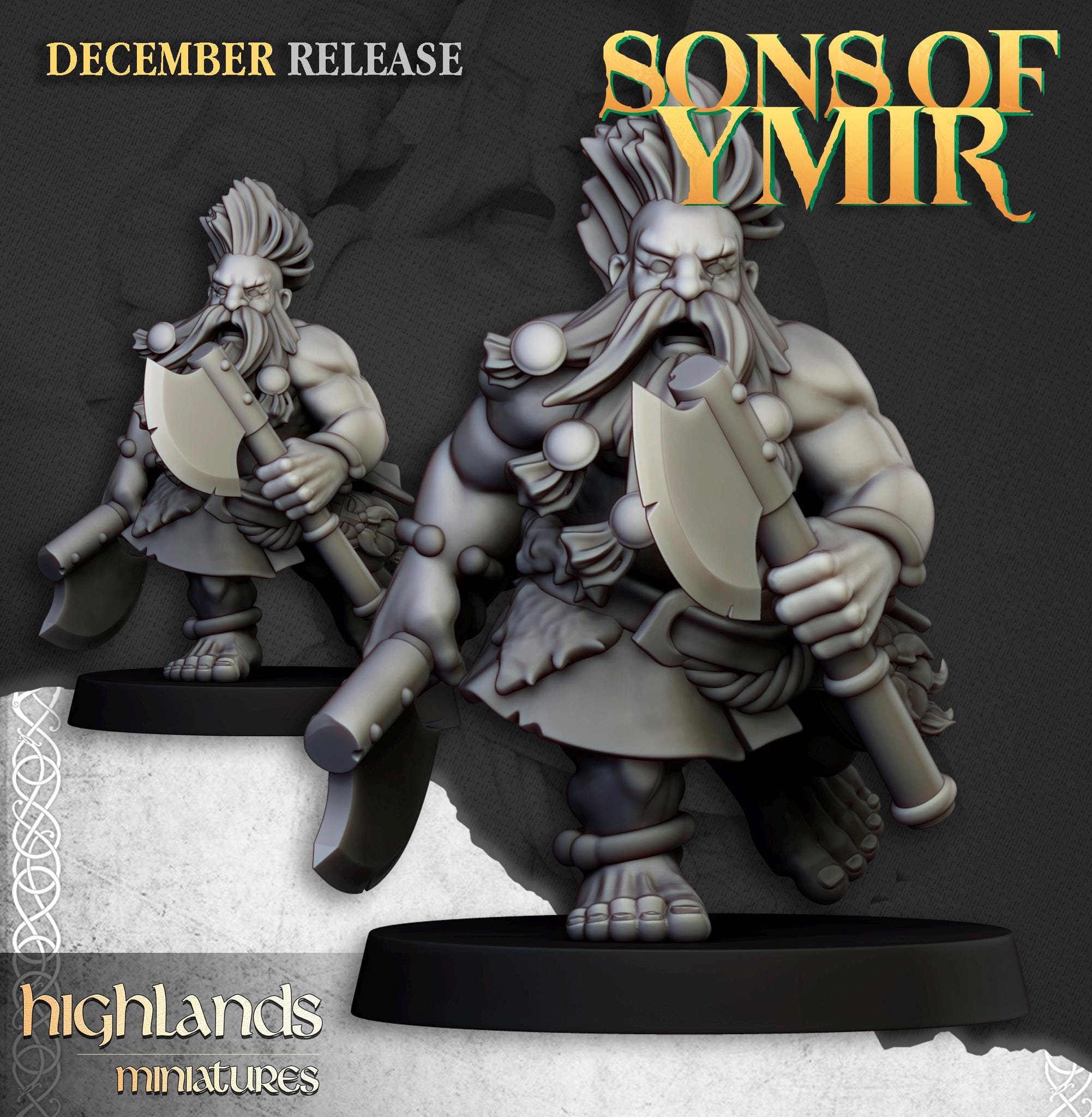 Dwarf Deathseekers - in 12k- by Highlands Miniatures