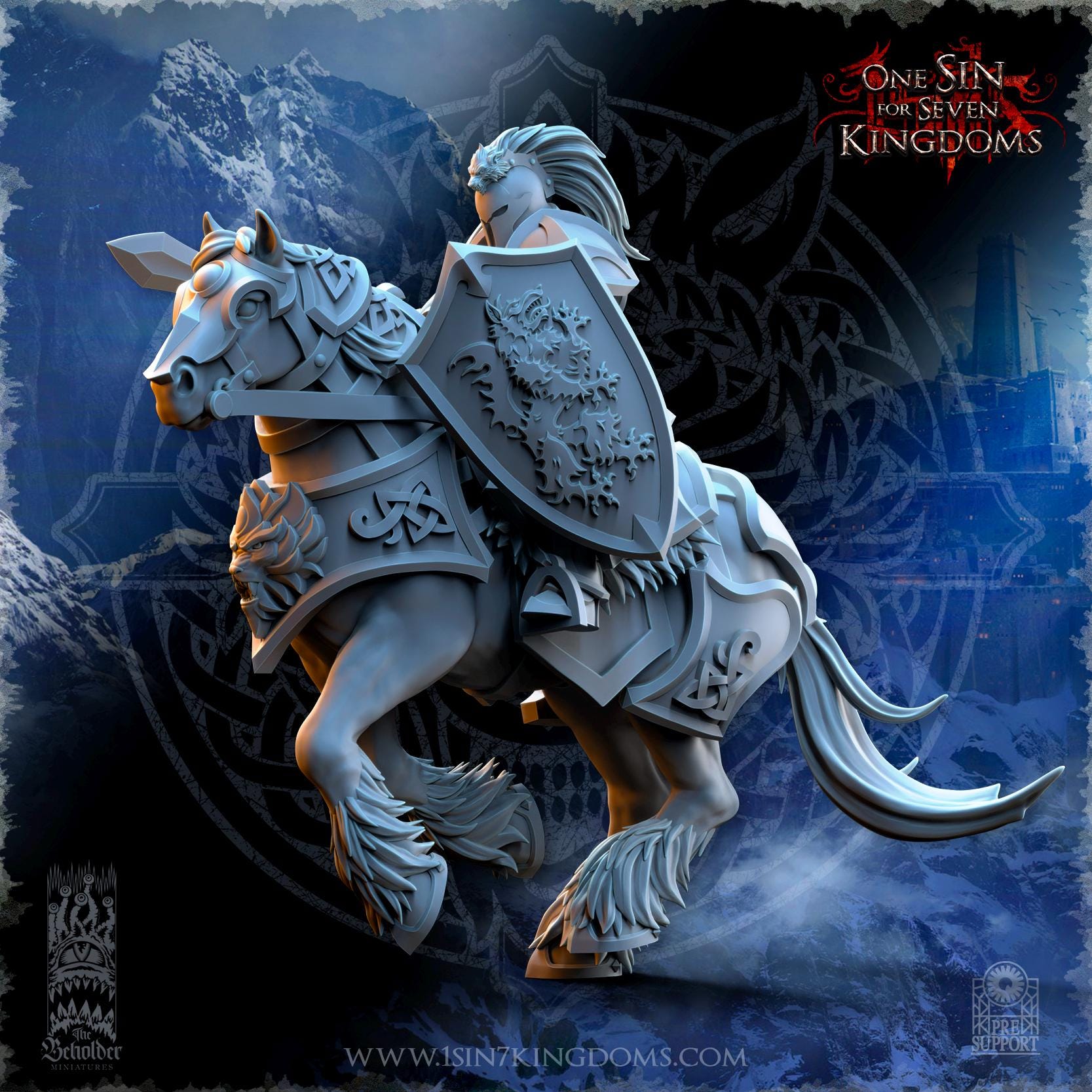 Stormwolves Storm-Knights - in 12k- by TheBeholderMiniatures