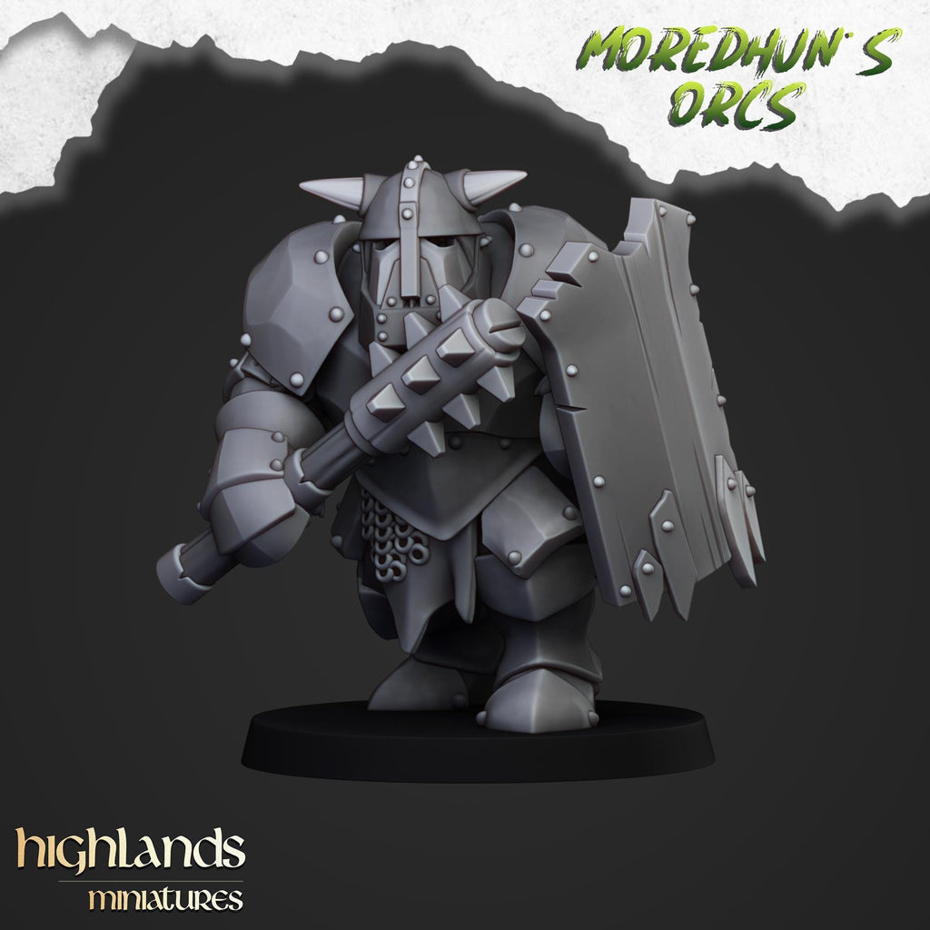 Armoured Orcs  - in 12k- by Highlands Miniatures