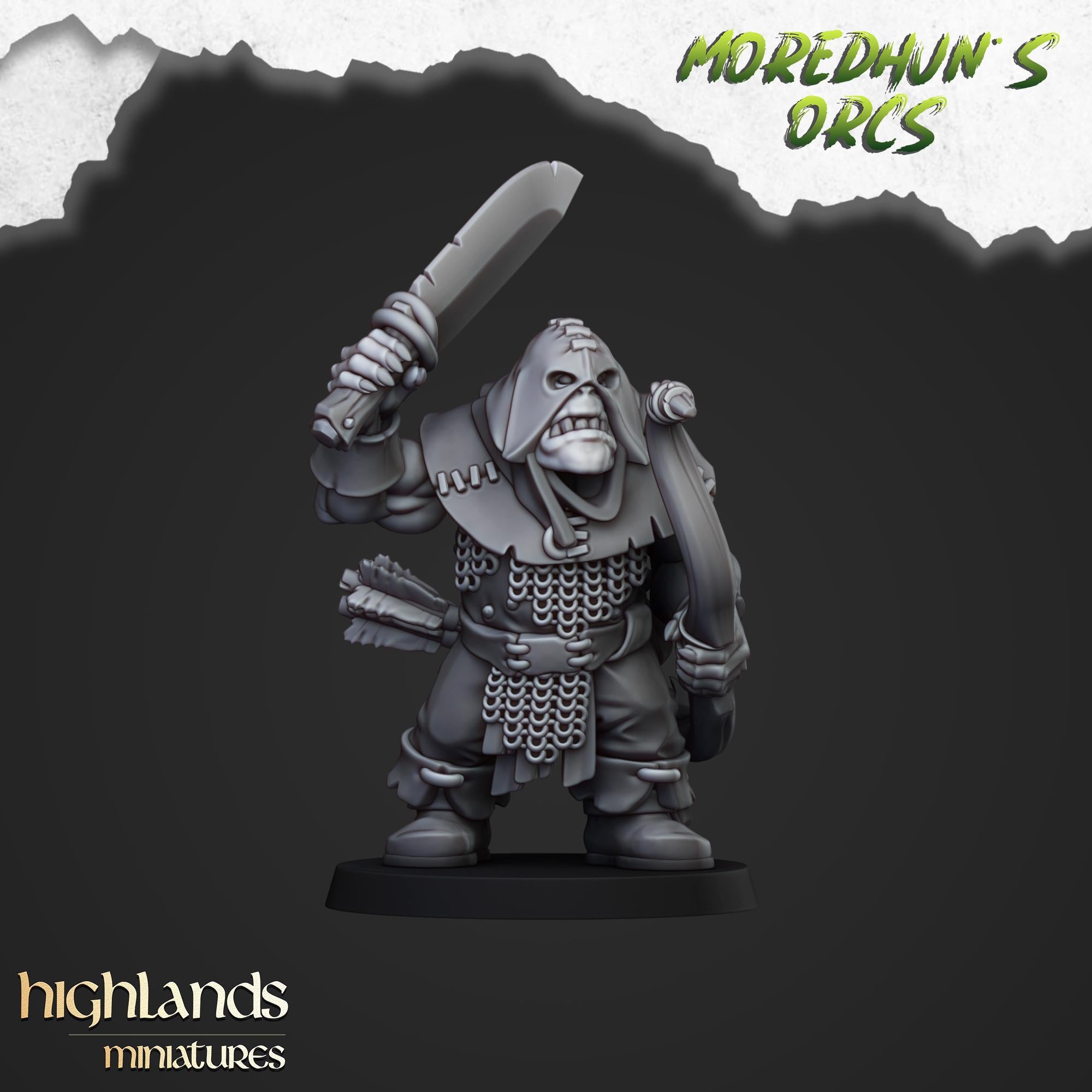 Orc Archers  - in 12k- by Highlands Miniatures