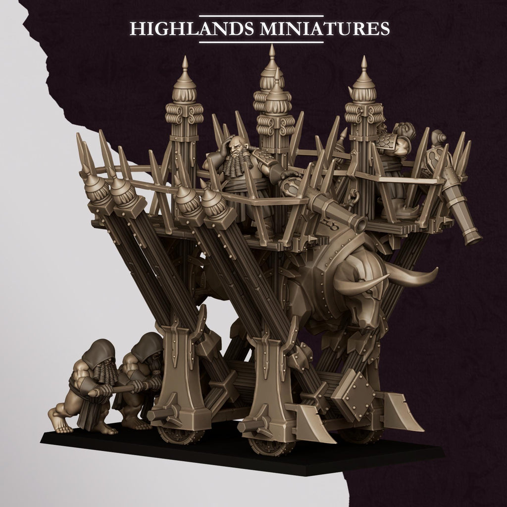 Blazing Icon of Marduk   - in 12k- by Highlands Miniatures