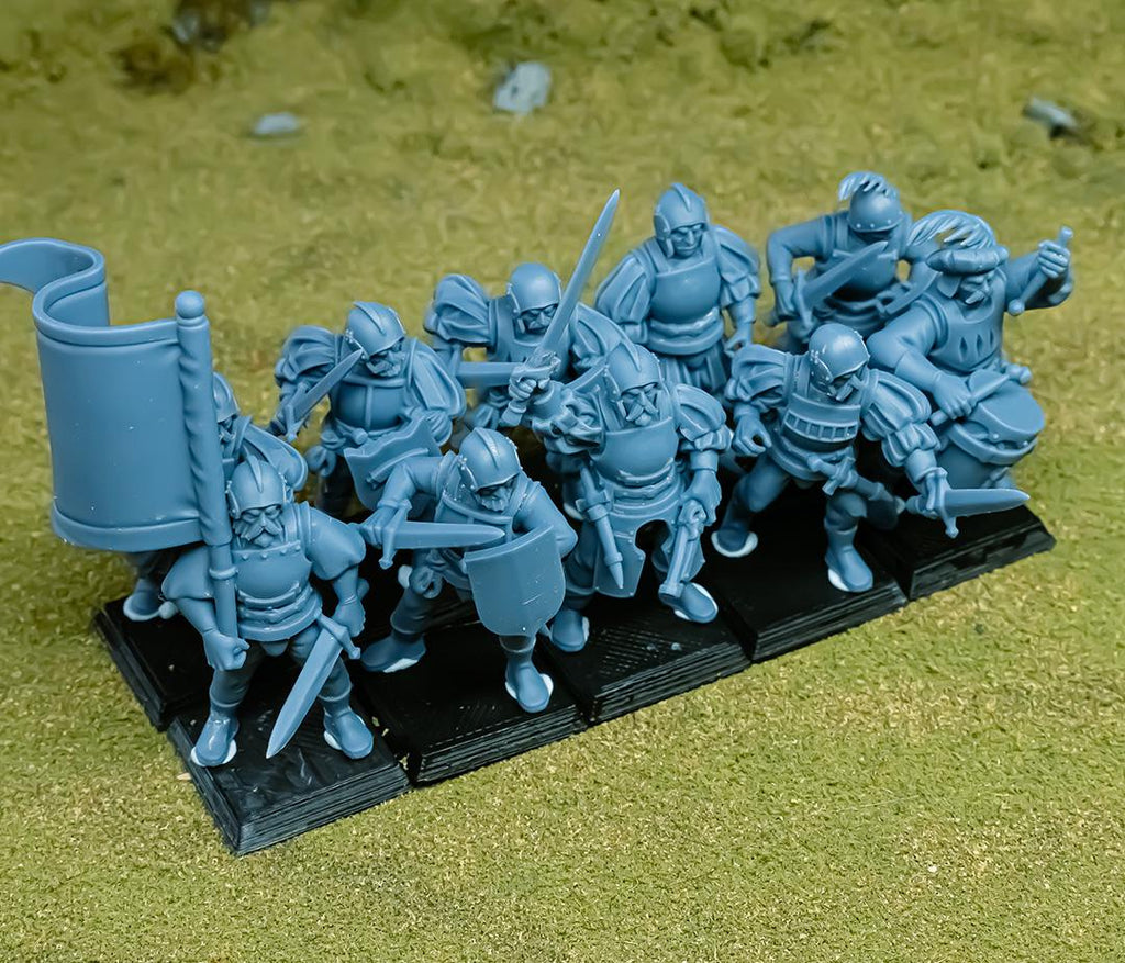 Sunland Troops with swords - in 12k- by Highlands Miniatures