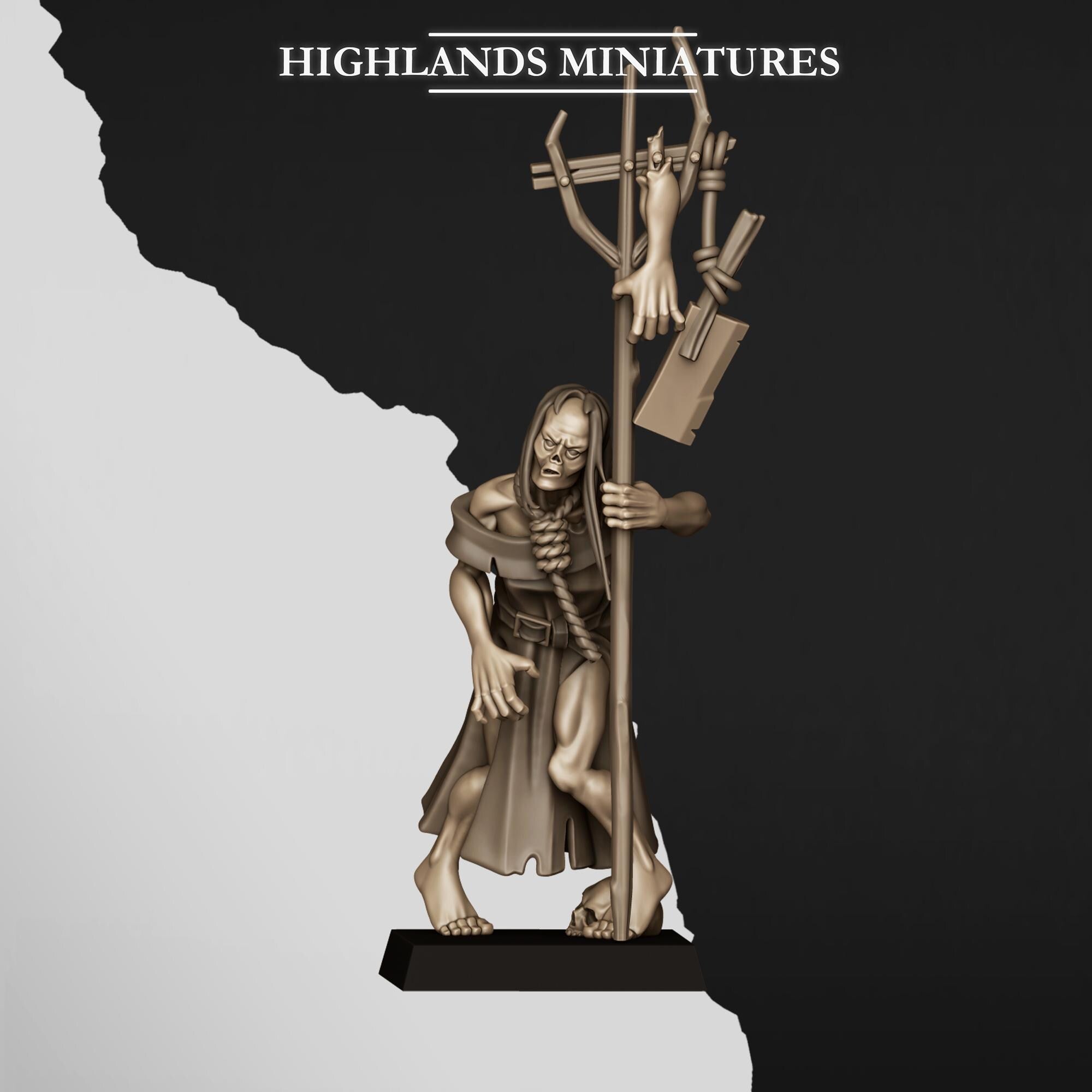Zombies  - in 12k- by Highlands Miniatures