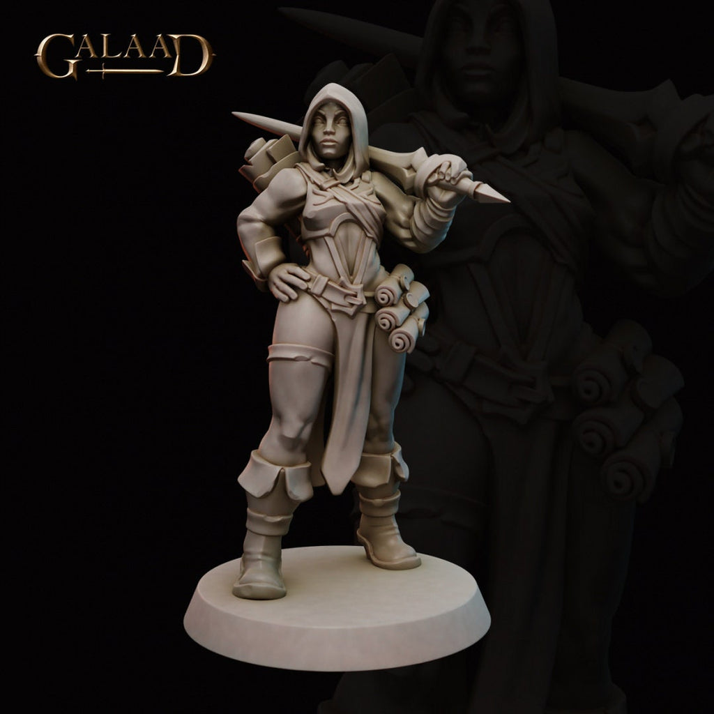 7 Model Pack - Mages and Fighters -  in 8k - by Galaad