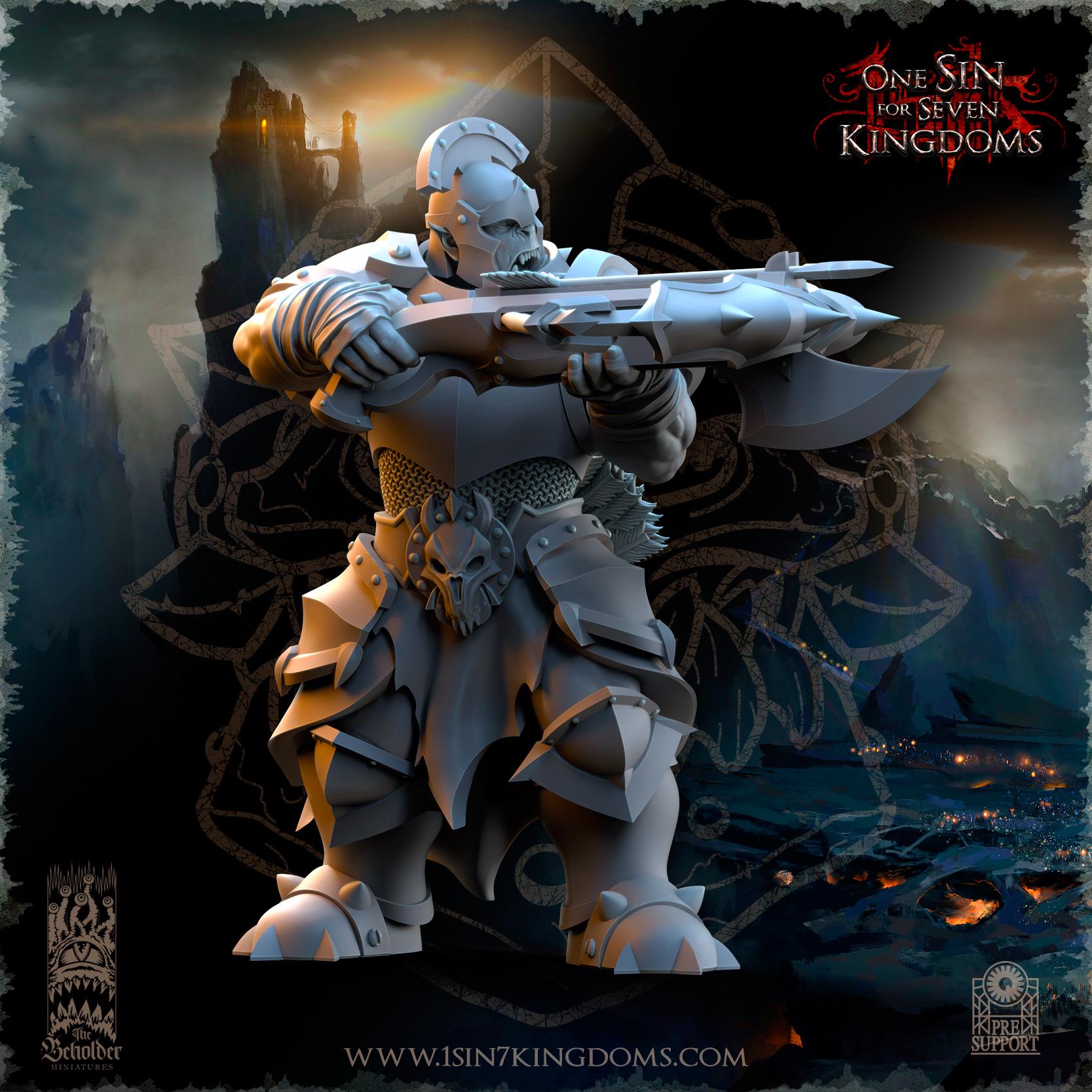 Nestah Orcs Crossbowers  - in 12k- by TheBeholderMiniatures