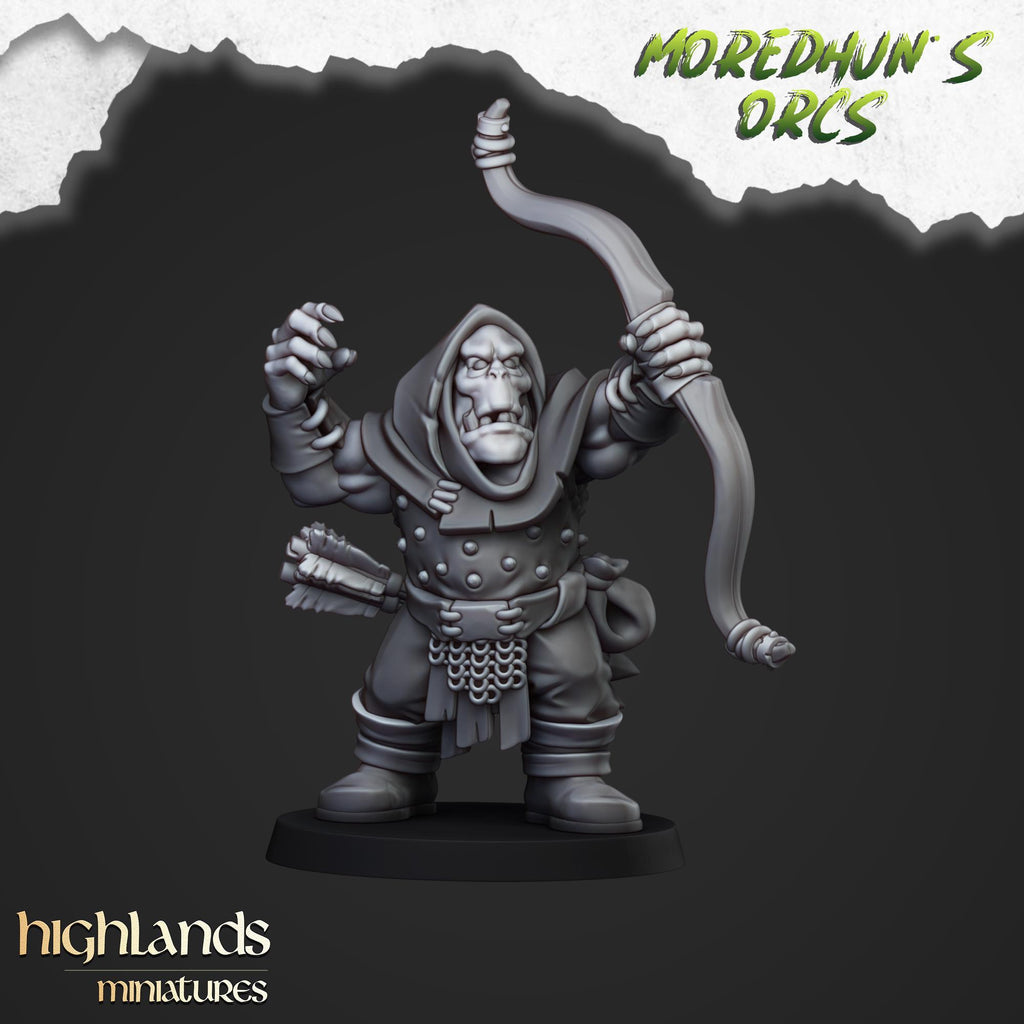 Orc Archers  - in 12k- by Highlands Miniatures