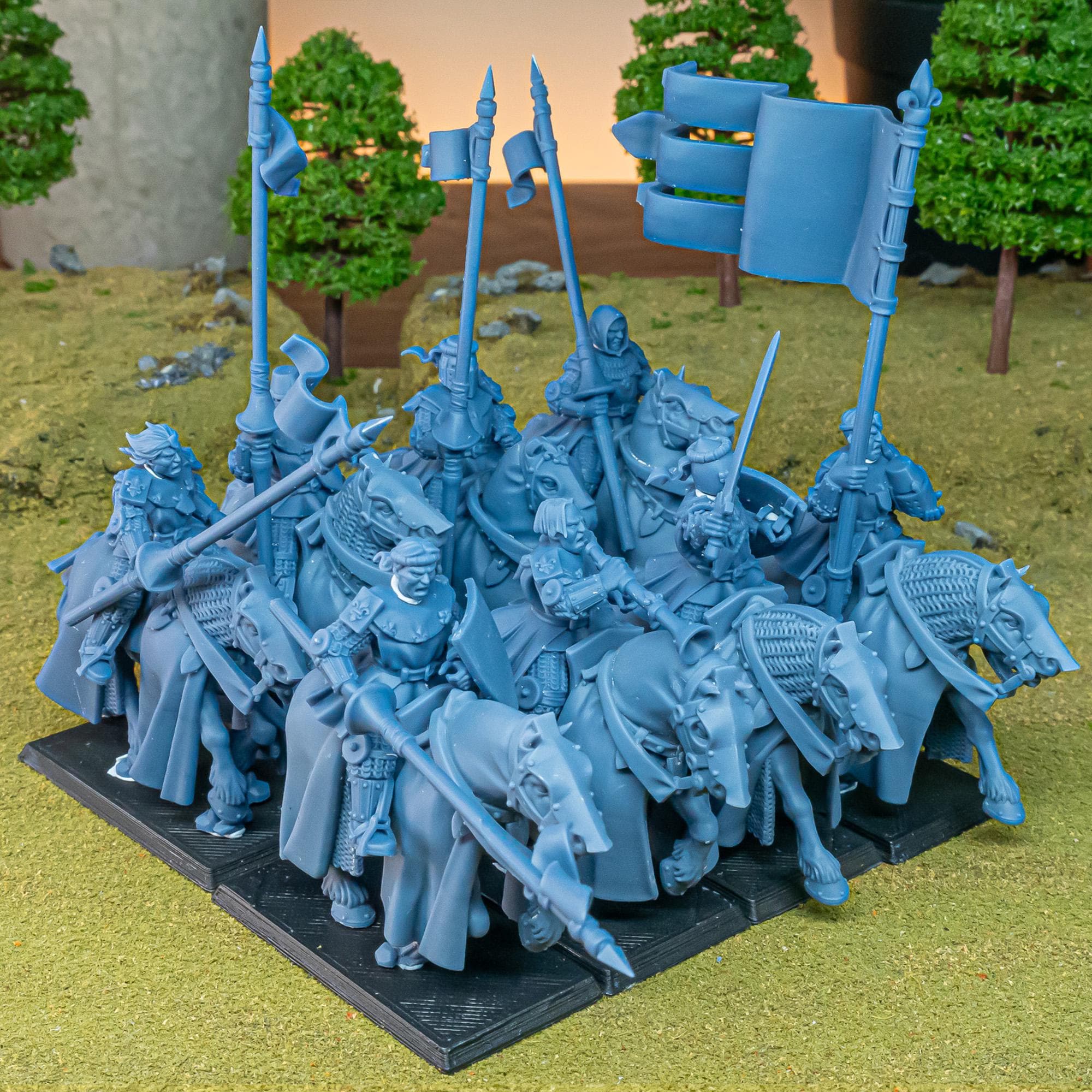 Young Knights of Gallia - in 12k- by Highlands Miniatures