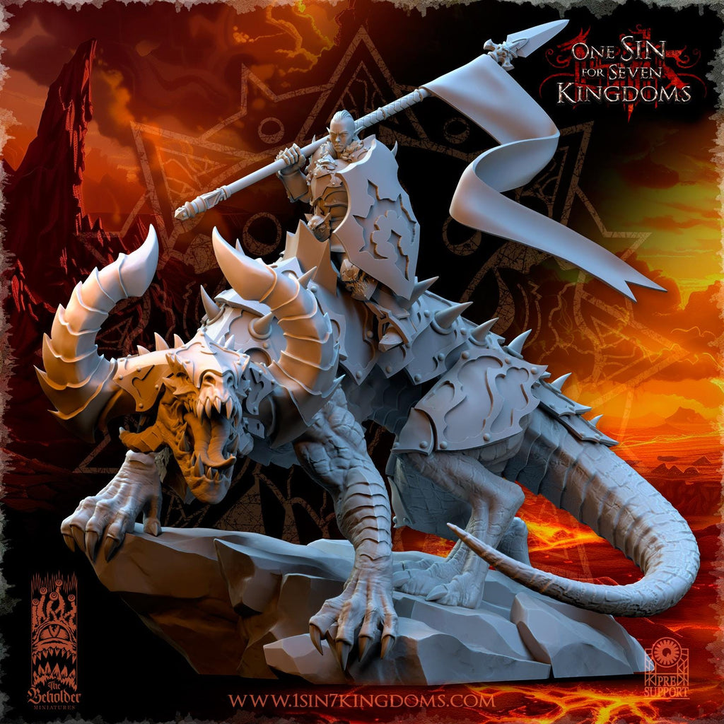 Asteria, Mistress of the Ascended - 12k - by TheBeholderMiniatures