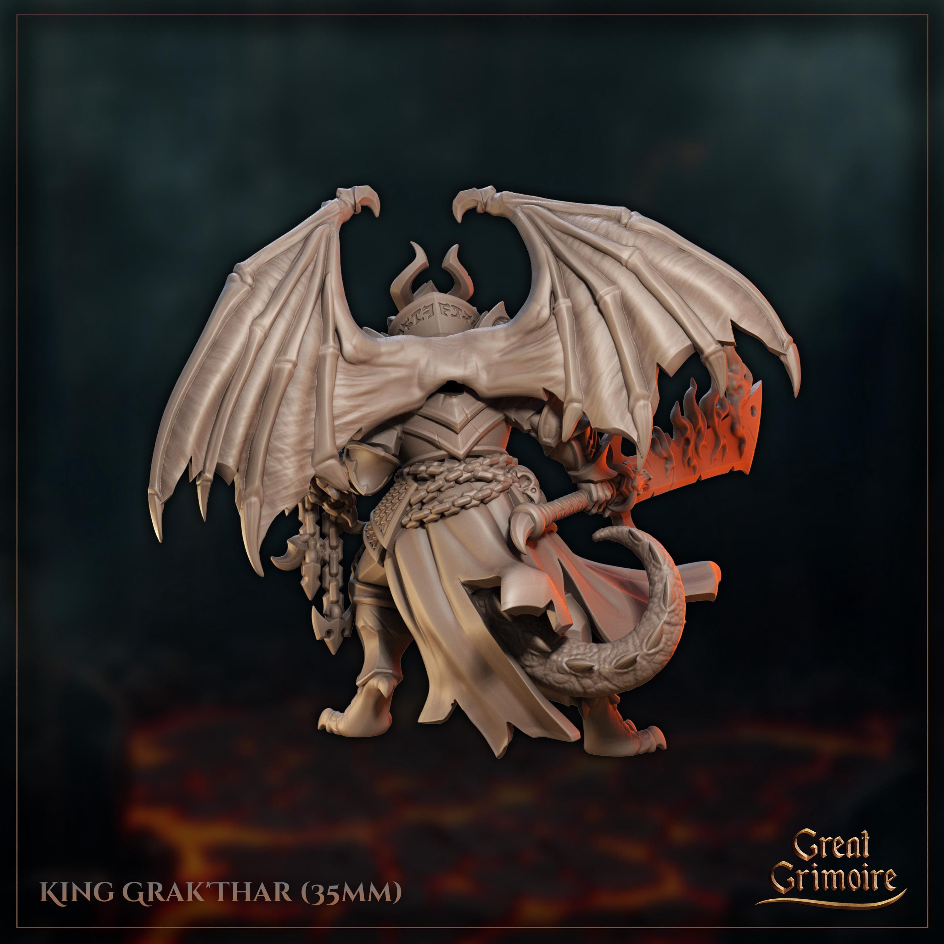 King Grak'Thar - in 12k - by Great Grimoire