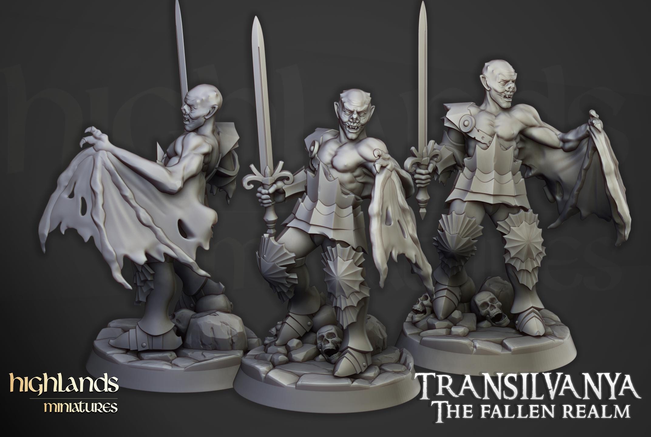 Vlad Valăcari, the Defiler  - in 12k- by Highlands Miniatures