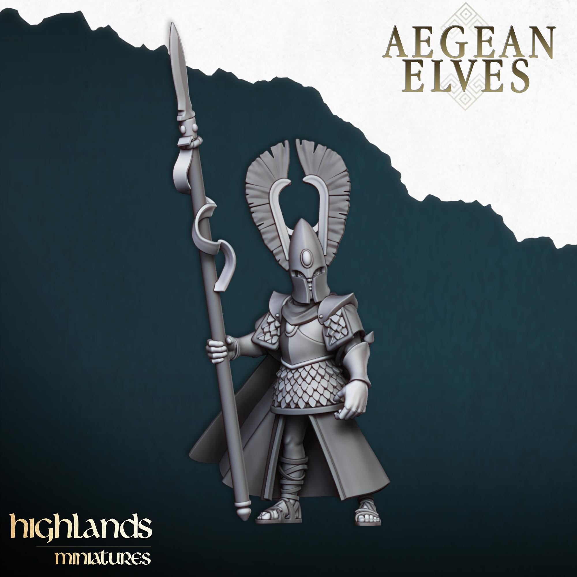 Aegean Elf Chariot  - in 12k- by Highlands Miniatures