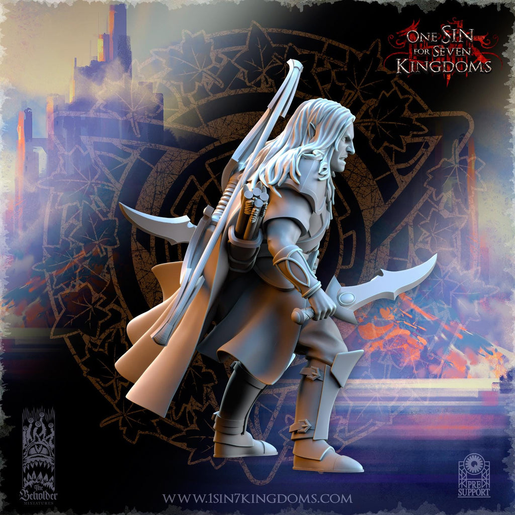 Usunaar, Shades Captain - in 12k- by TheBeholderMiniatures