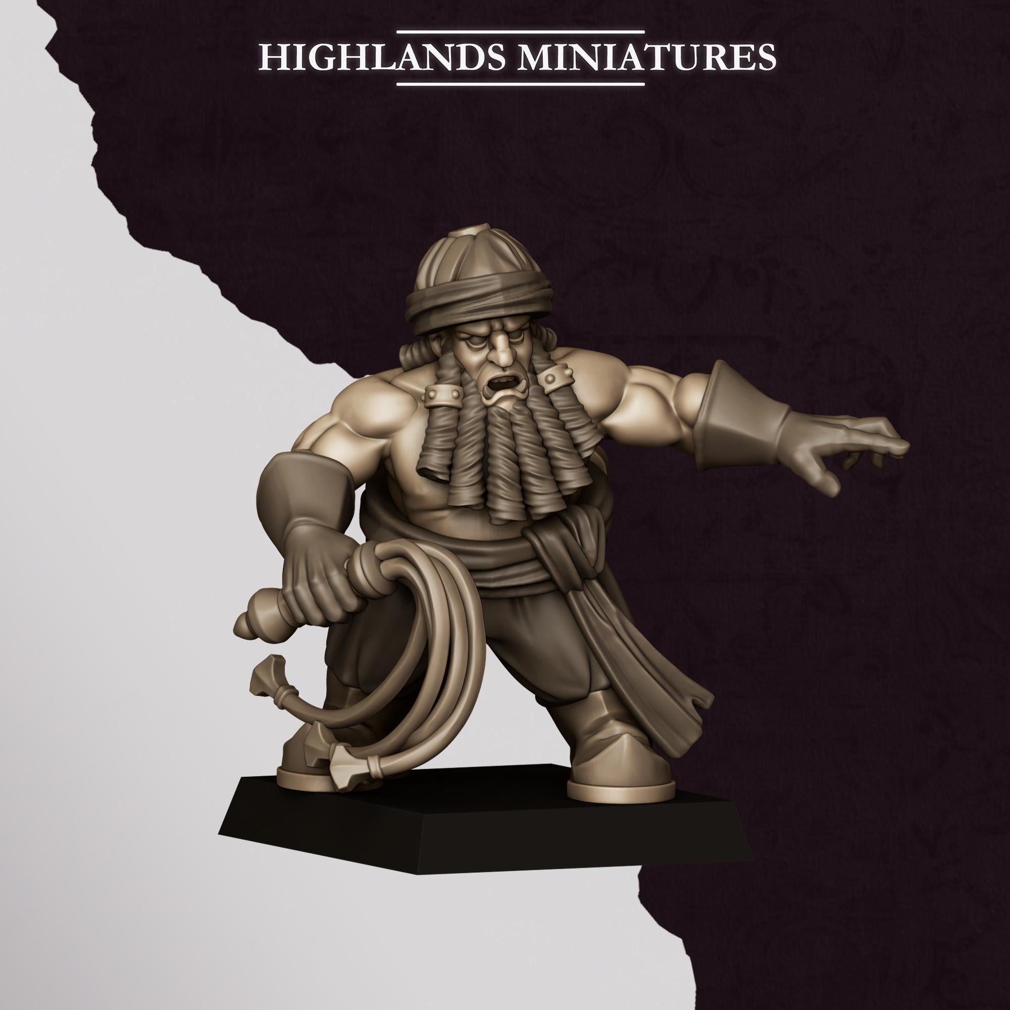 Sons of Marduk Mortar and Rocket   - in 12k- by Highlands Miniatures
