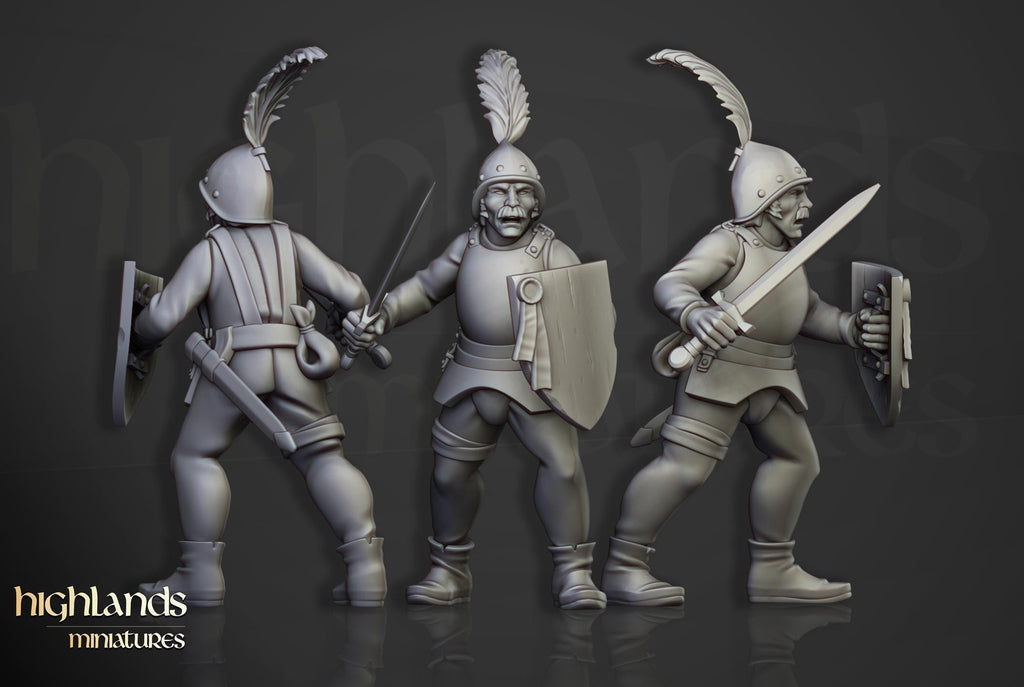 Sunland Swordsmen - in 12k- by Highlands Miniatures