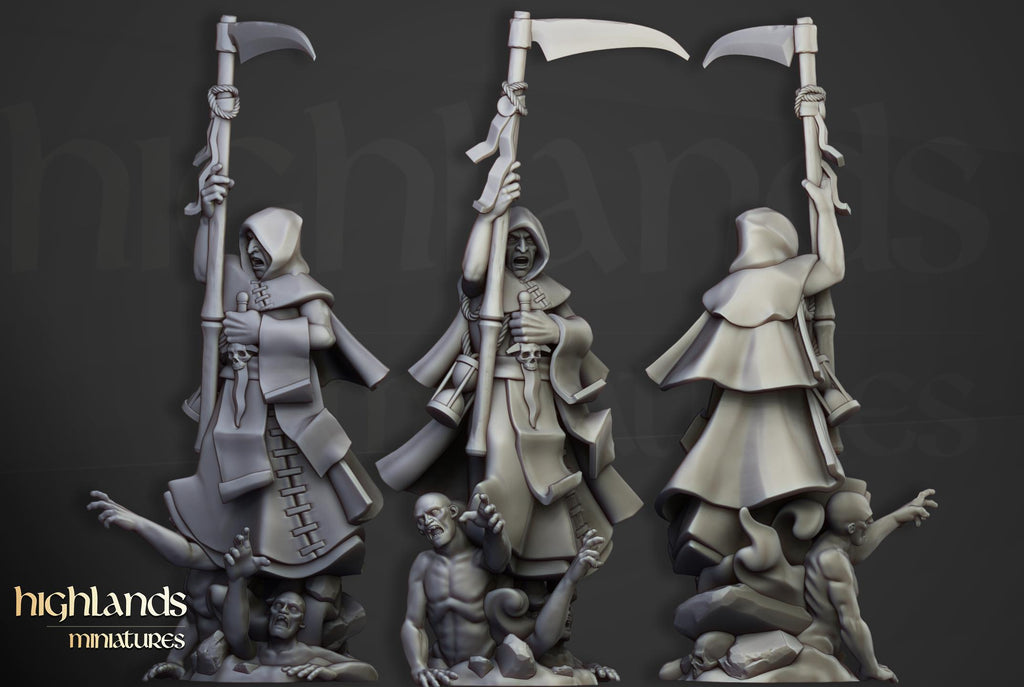 Houses of Magic - Wizards of the Empire of Sun - 8 models - in 12k- by Highlands Miniatures