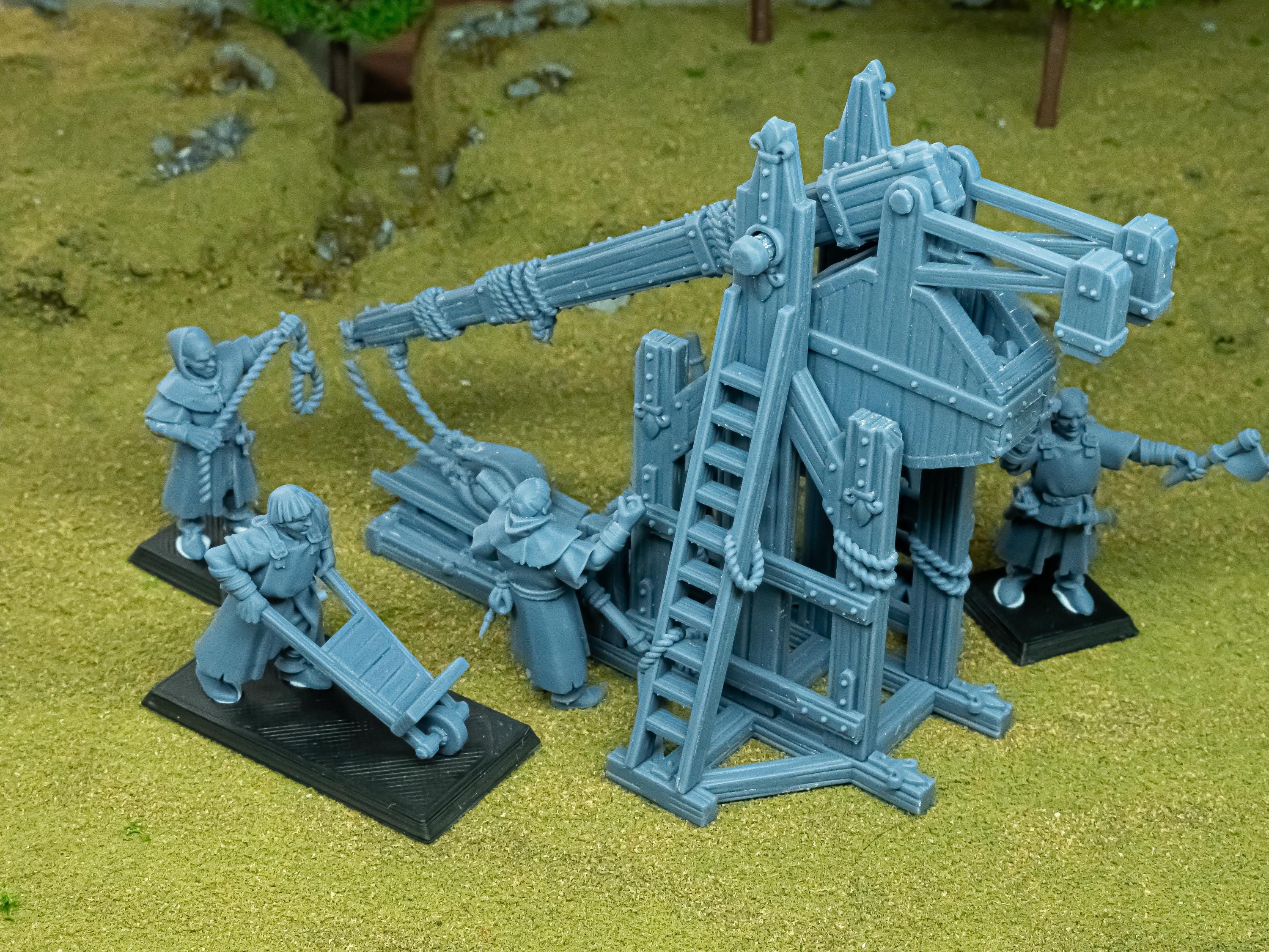 Gallia Trebuchet - in 12k- by Highlands Miniatures