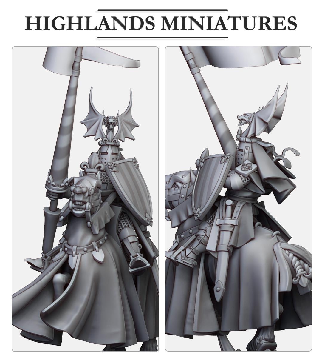 Sir Jaume, Duke of Gallia - in 12k- by Highlands Miniatures