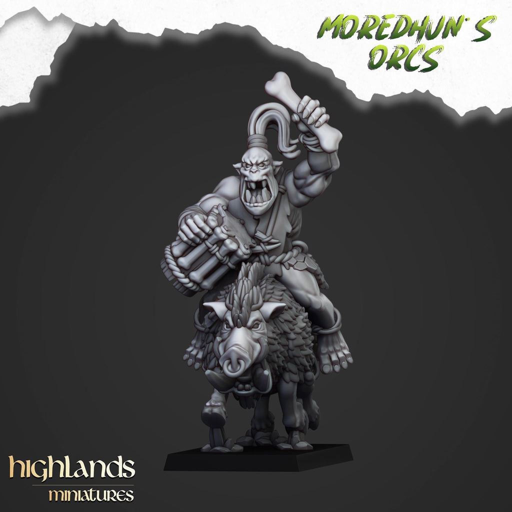 Mounted Cave Orcs - in 12k- by Highlands Miniatures