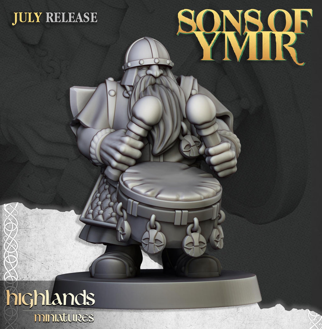 Dwarfs Marksmen Unit - in 12k- by Highlands Miniatures