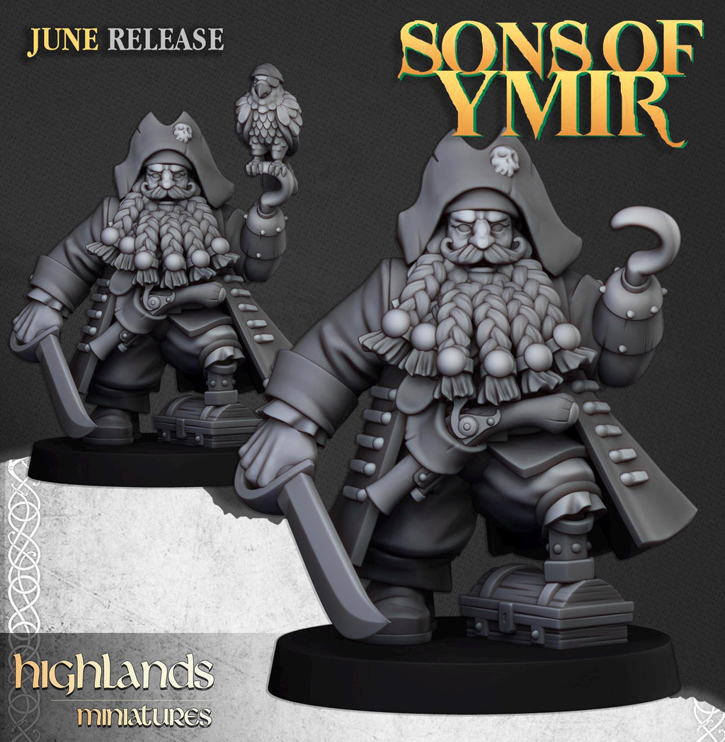 Dwarf Pirates - in 12k- by Highlands Miniatures