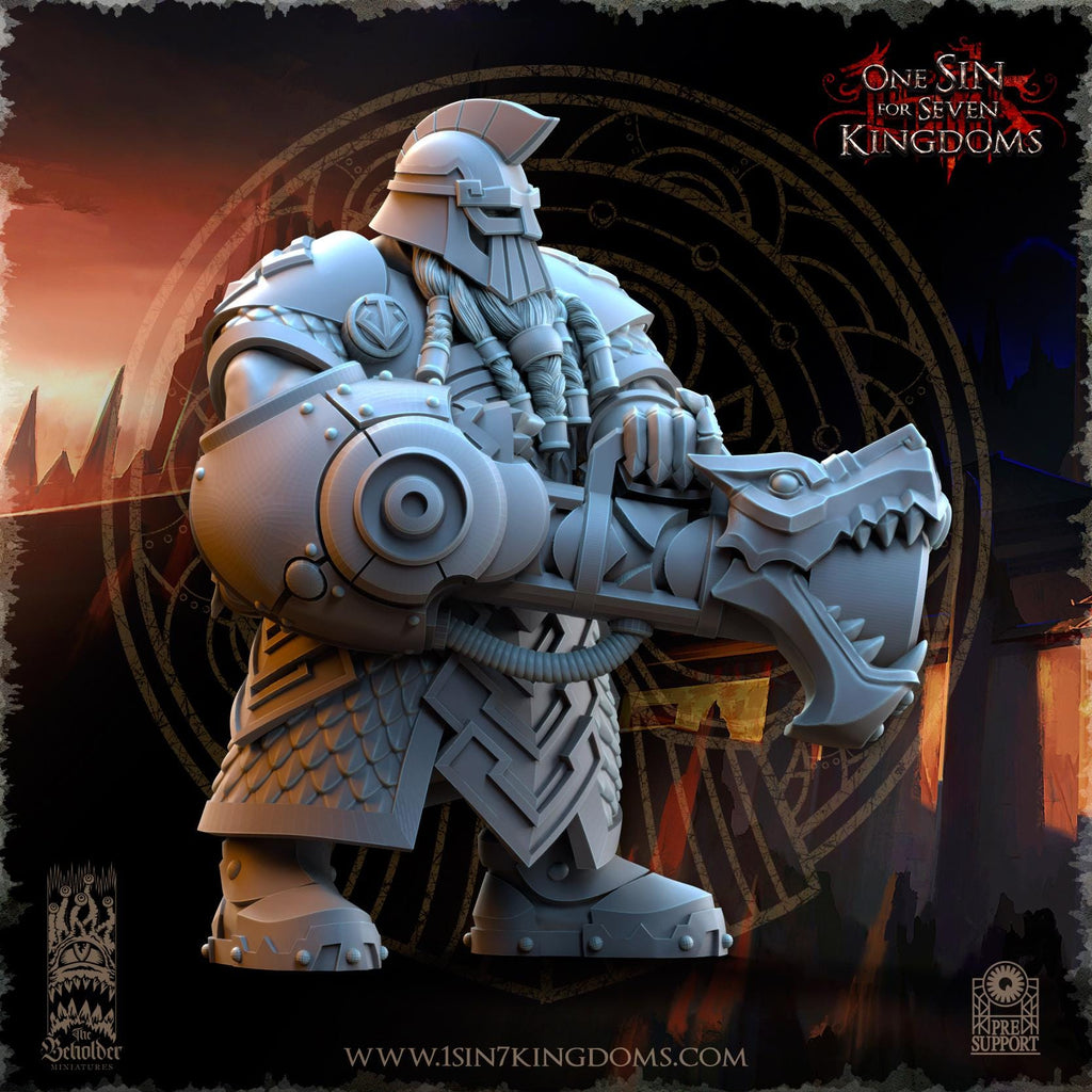Dwarven Kingdoms Snapdragons - 12k by TheBeholderMiniatures
