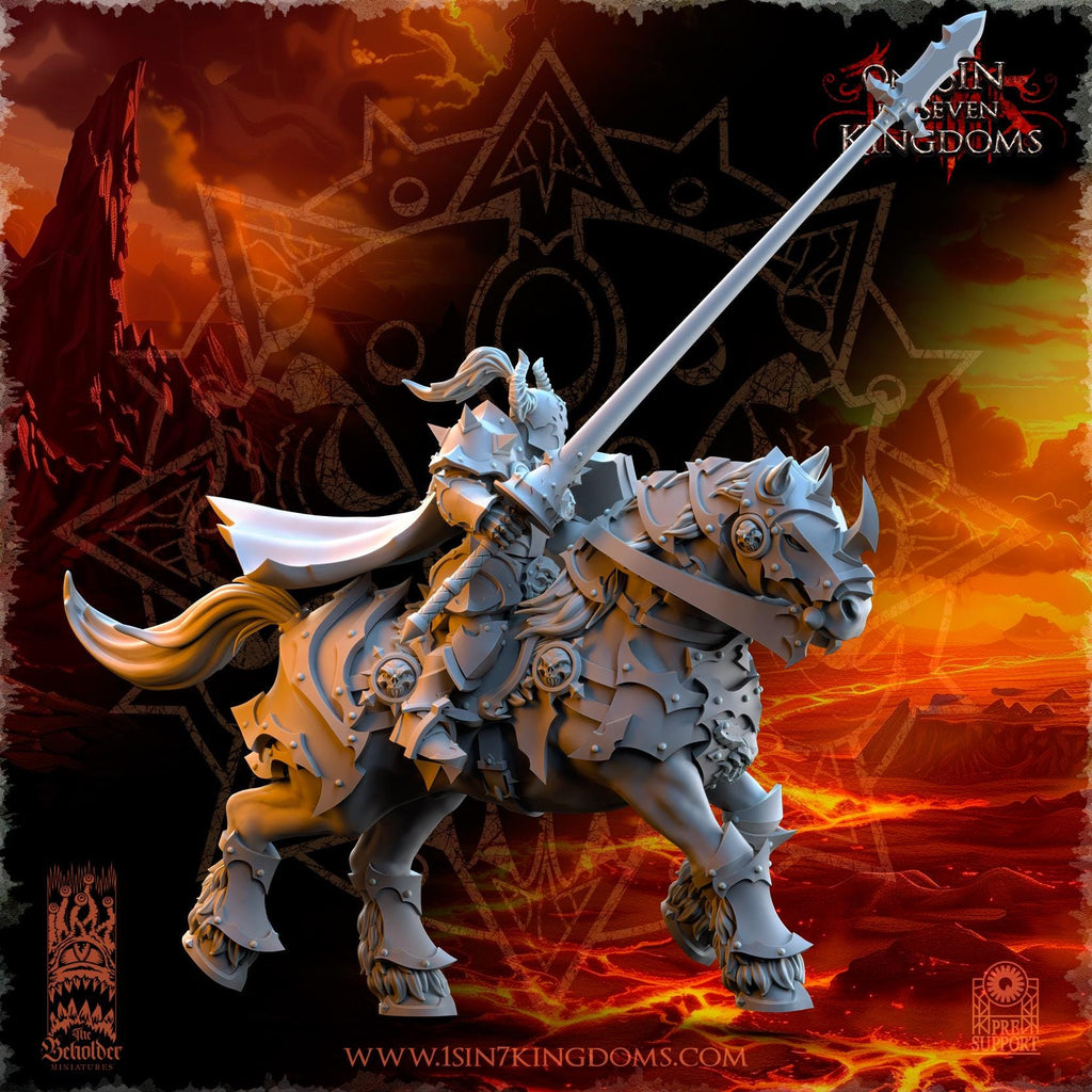 Realms of Mayhem Knights - in 12k- by TheBeholderMiniatures