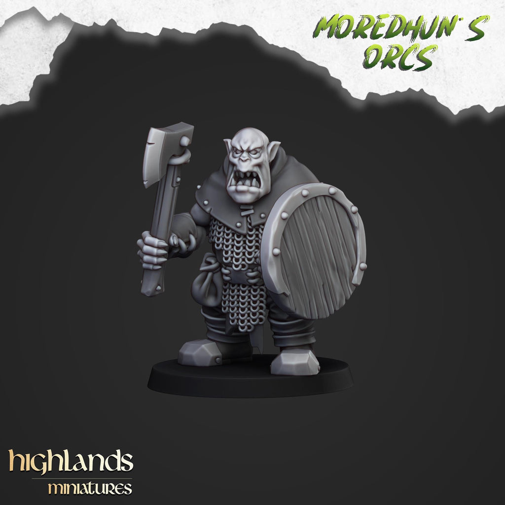 Orc Warriors  - in 12k- by Highlands Miniatures