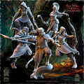 Evergreen Elves Shadowstalkers - in 12k- by TheBeholderMiniatures