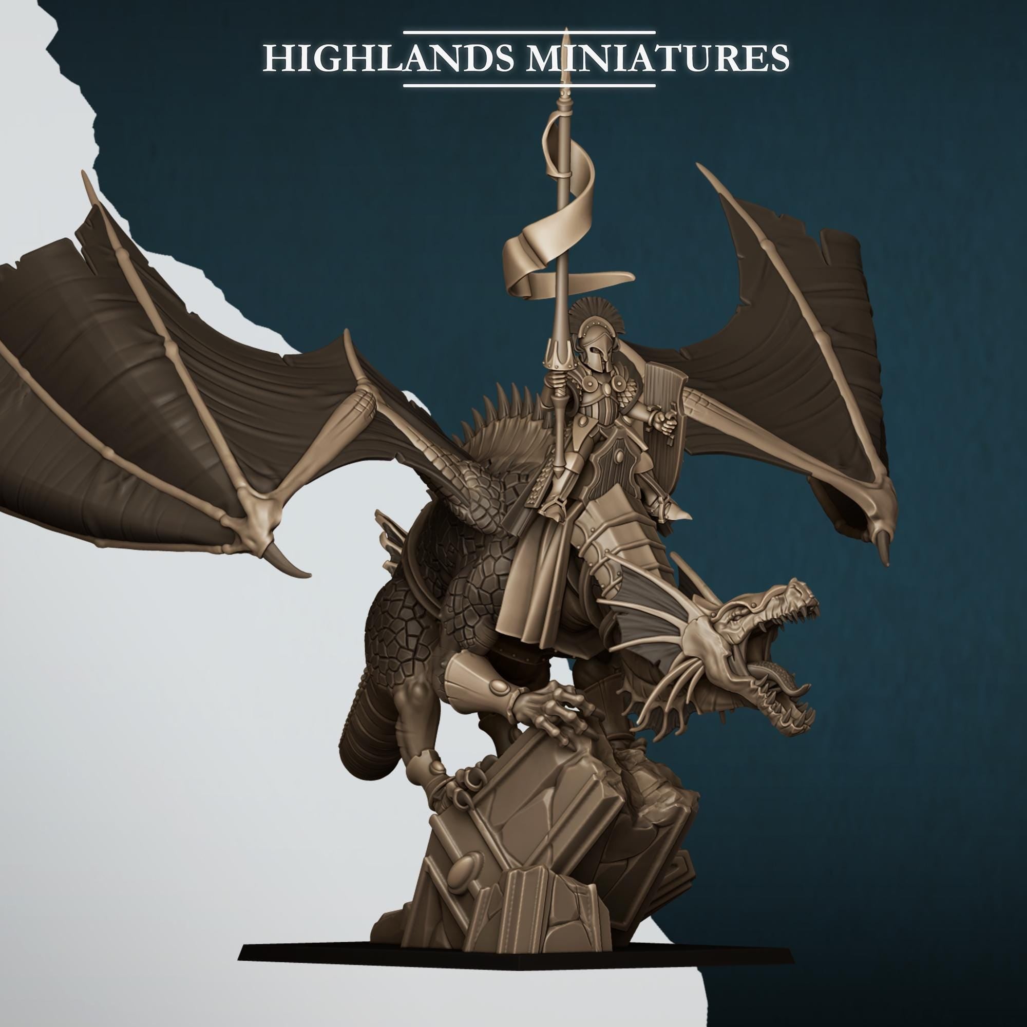 Aegean Dragon - in 12k- by Highlands Miniatures