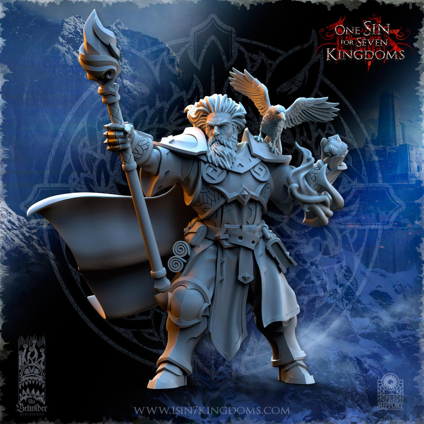 Ihsahn, High Wizard- in 12k- by TheBeholderMiniatures