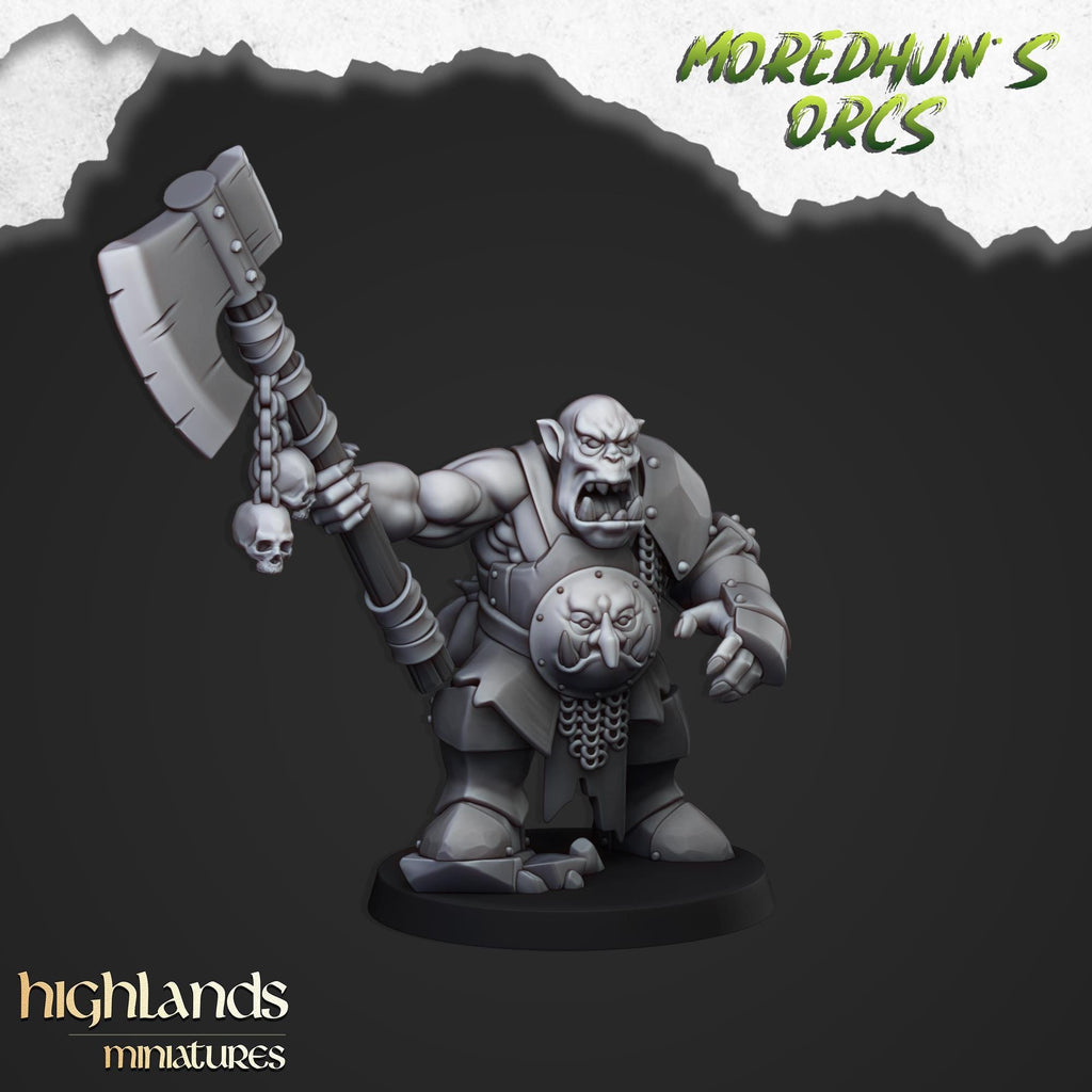 Borgok Skullcrusher  - in 12k- by Highlands Miniatures