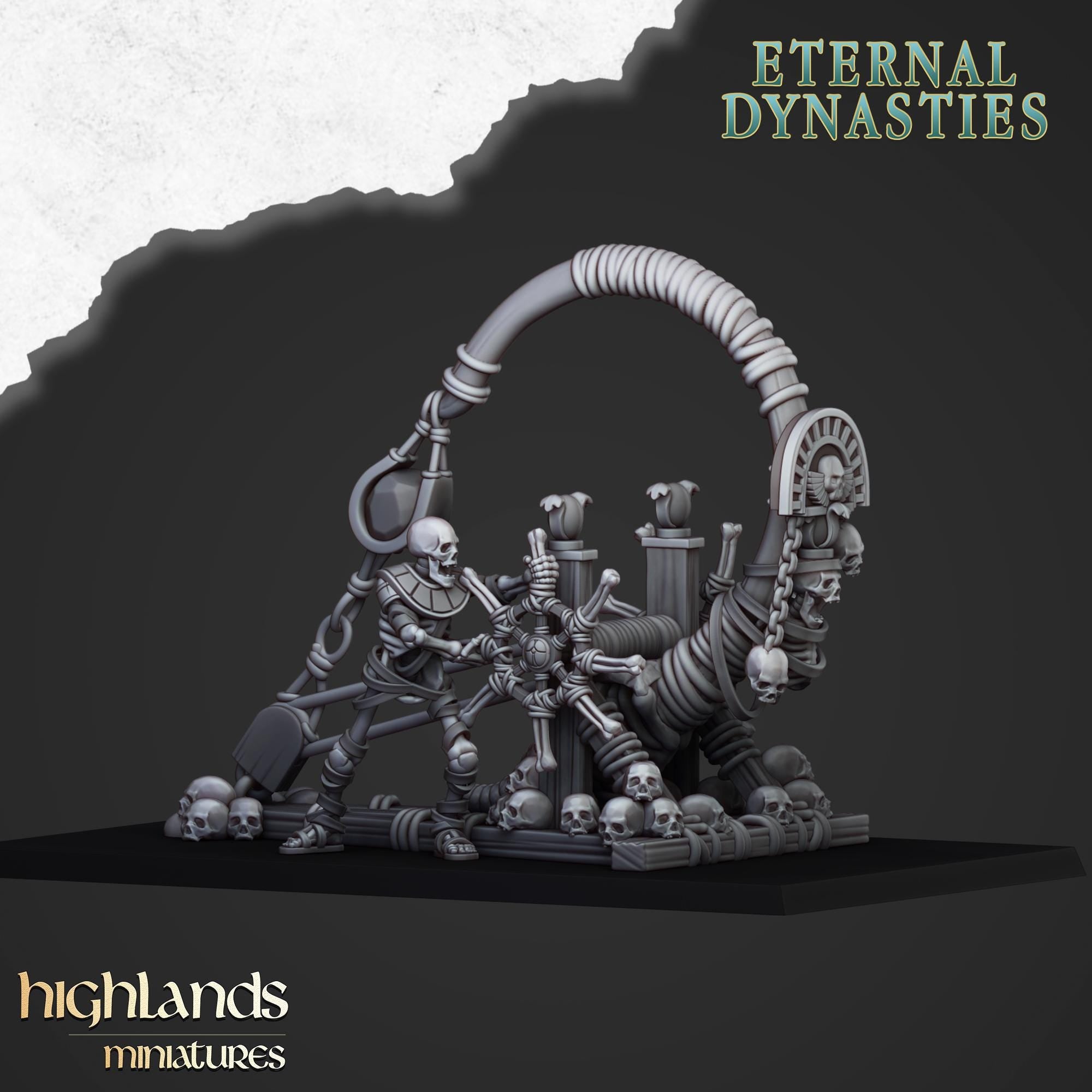 Ancient Stonethrower - in 12k- by Highlands Miniatures