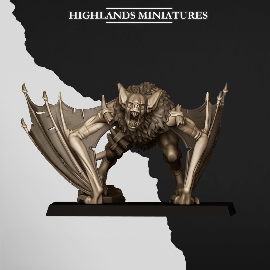 Pit Bat- in 12k- by Highlands Miniatures