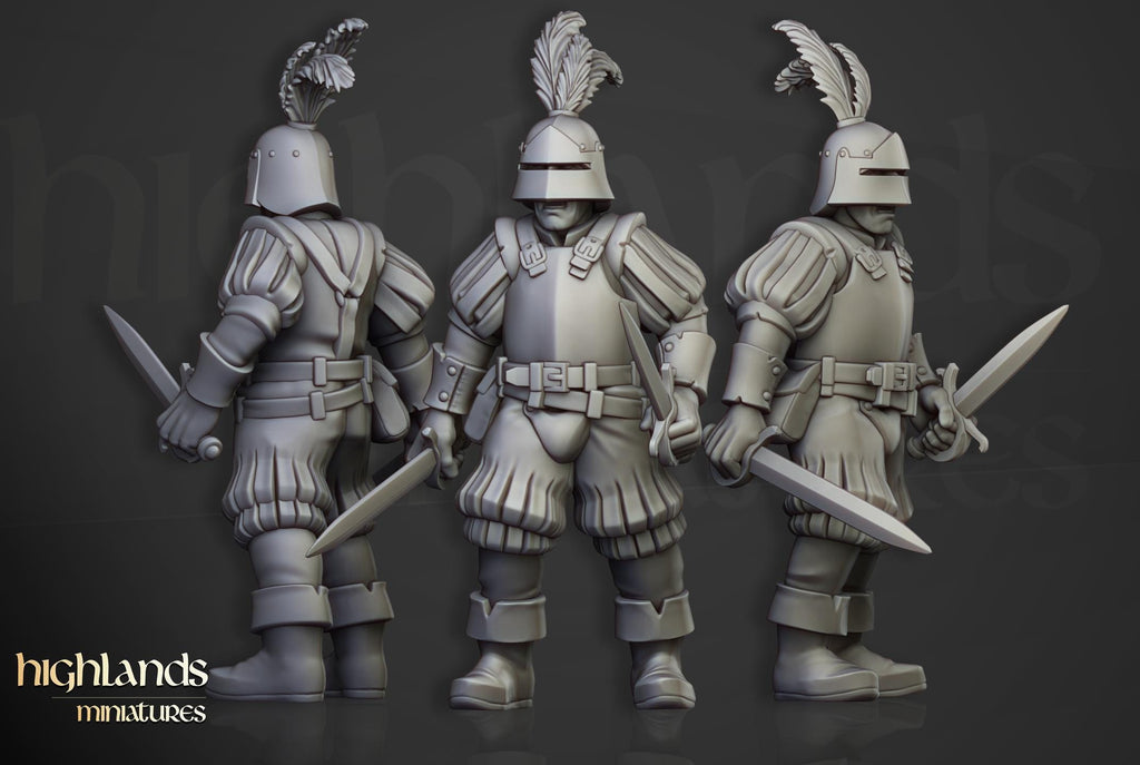 Sunland Militia - in 12k- by Highlands Miniatures