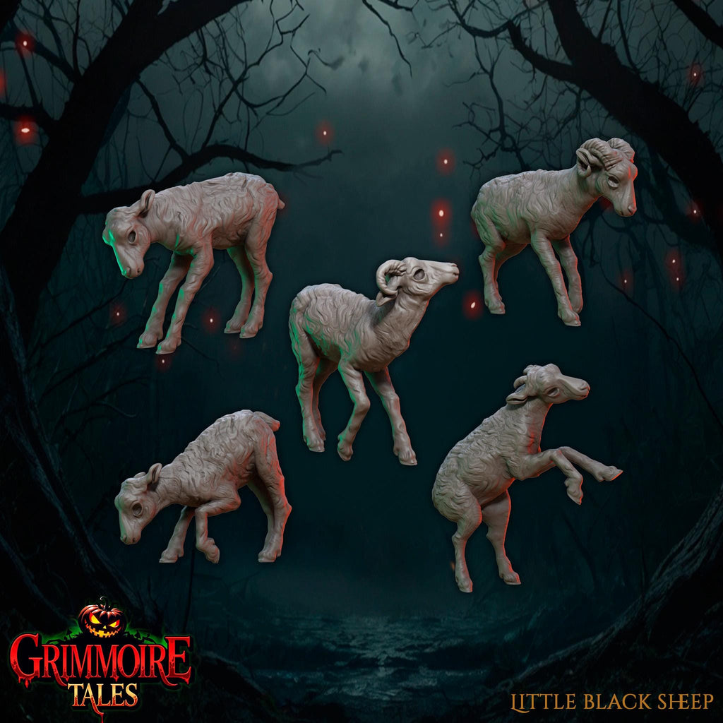 Little black sheep - in 12k - by Great Grimoire