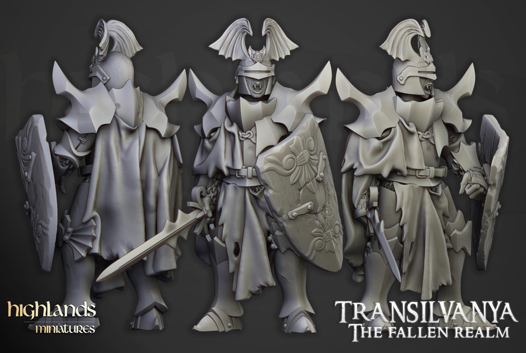 Vampire Neophytes - 10 models - in 12k- by Highlands Miniatures