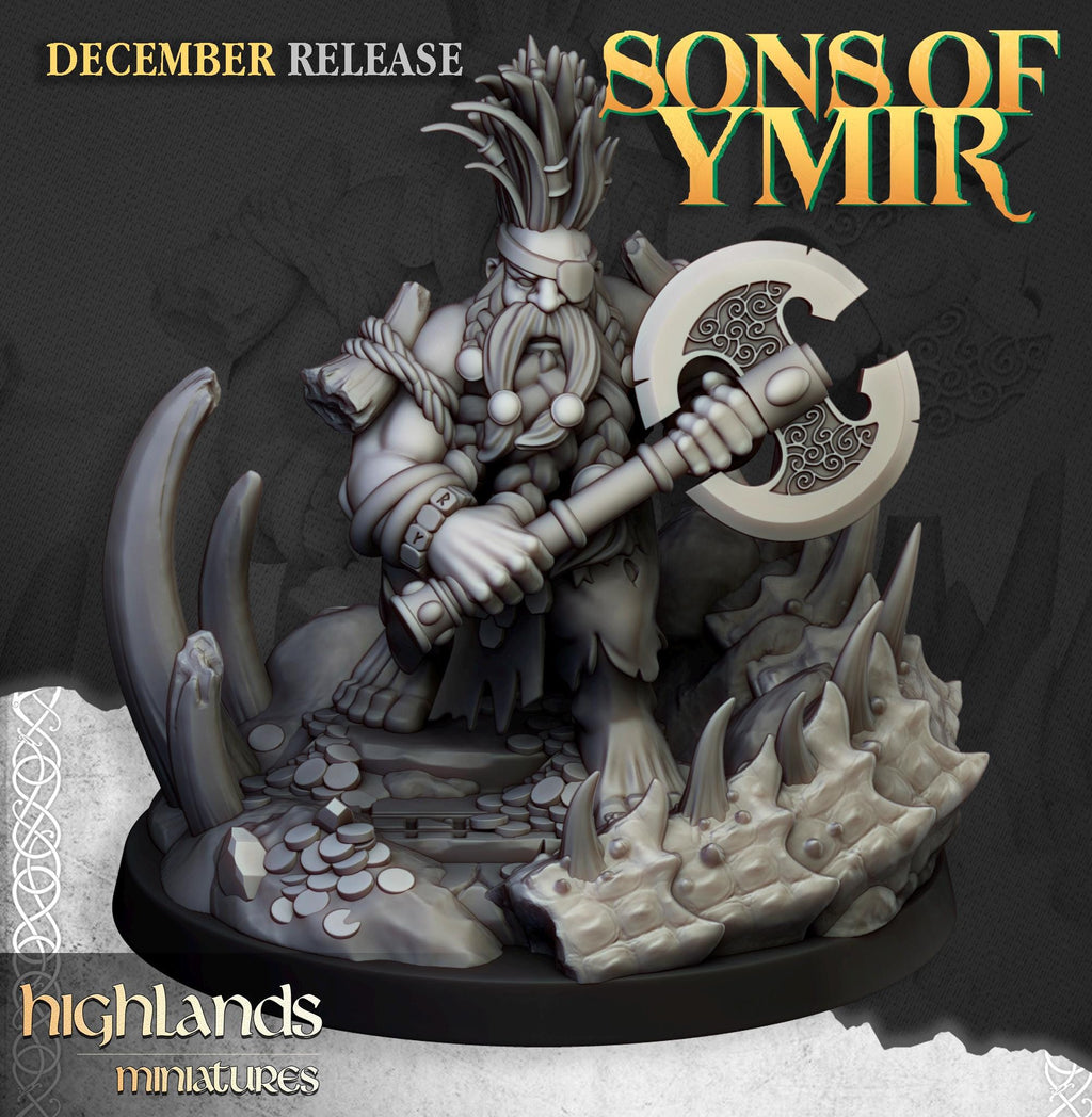 Dwarf Dragonseeker  - in 12k- by Highlands Miniatures